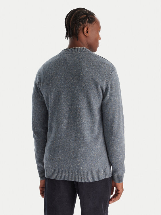 Quiksilver Quiksilver Sweter Slow Song Neppy EQYSW03325 Niebieski Regular Fit