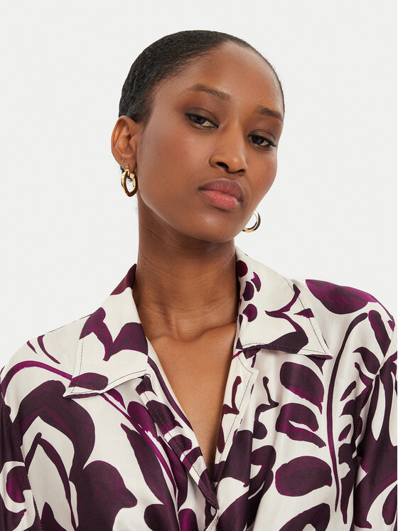 ViCOLO ViCOLO Hemd TB2930 Violett Relaxed Fit