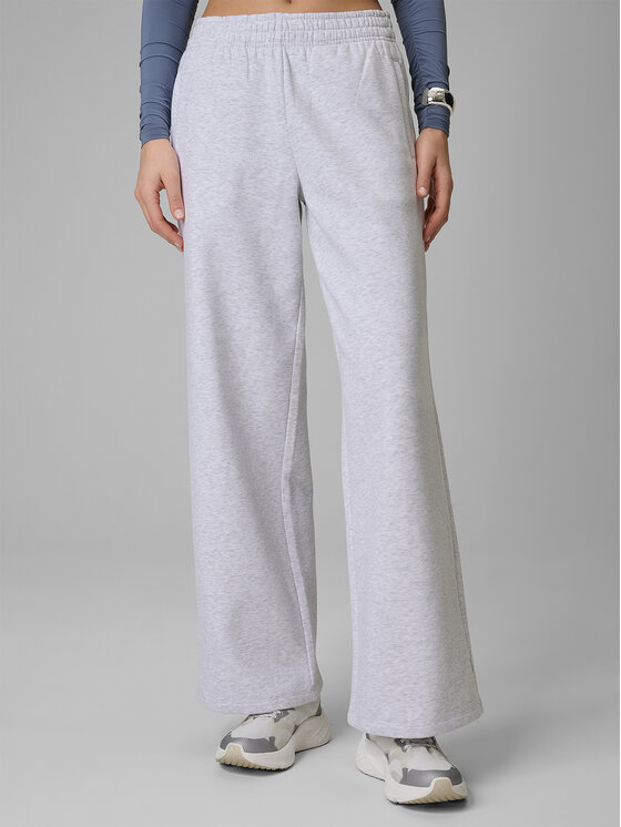 4F 4F Spodnie dresowe BASIC+ Szary jasny Regular Fit