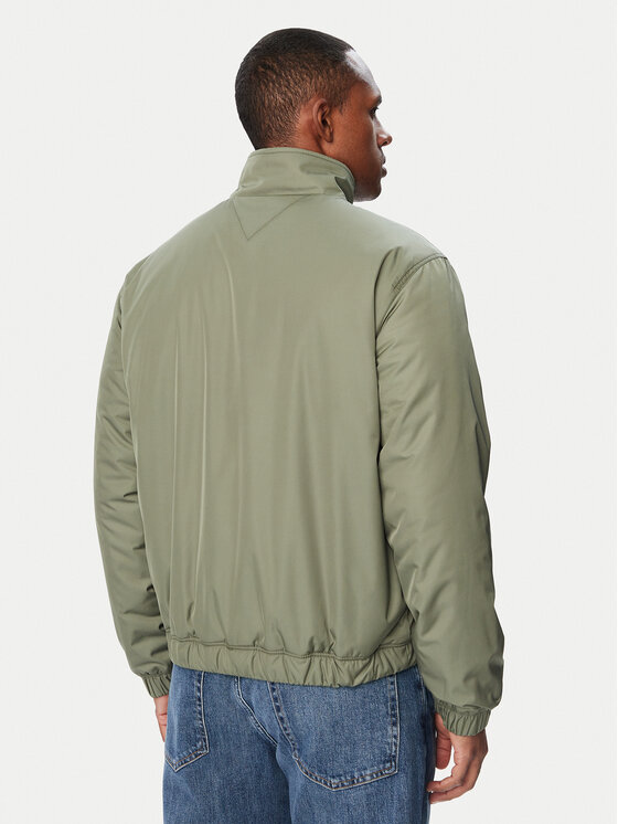 Tommy Jeans Tommy Jeans Μπουφάν μεταβατικό DM0DM21936 Πράσινο Regular Fit