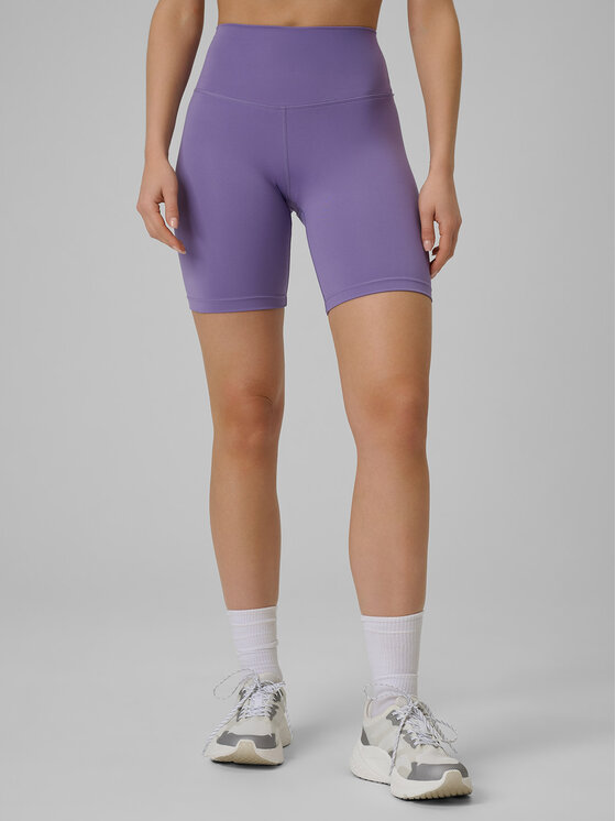 4F 4F Legginsy MULTI ACTIVE Fioletowy Slim Fit