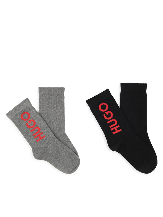 Set de 2 perechi de șosete lungi pentru copii Hugo G00290 Colorat