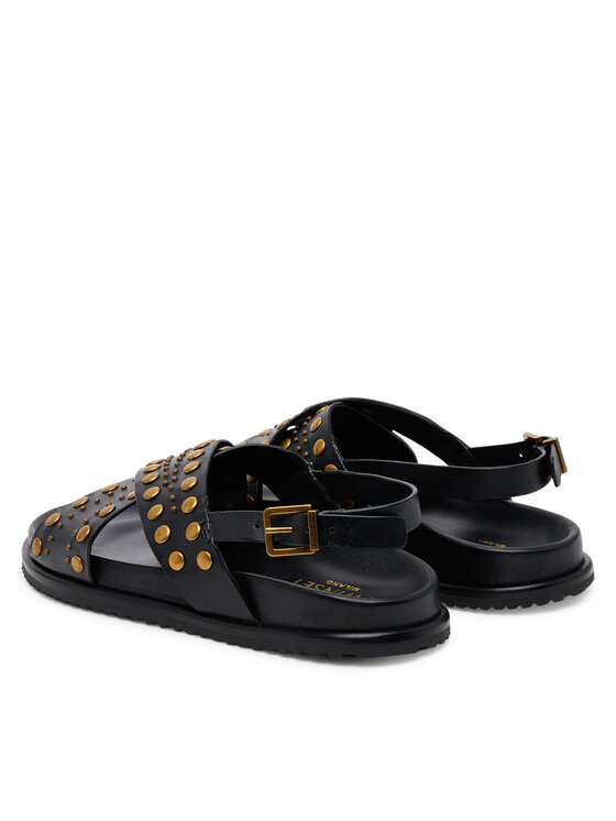 TWINSET TWINSET Sandaalid 251TGT070 Must