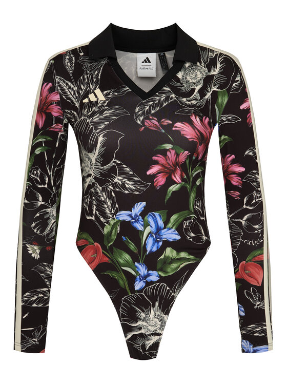 adidas adidas Body Farm Rio KR0233 Czarny Slim Fit