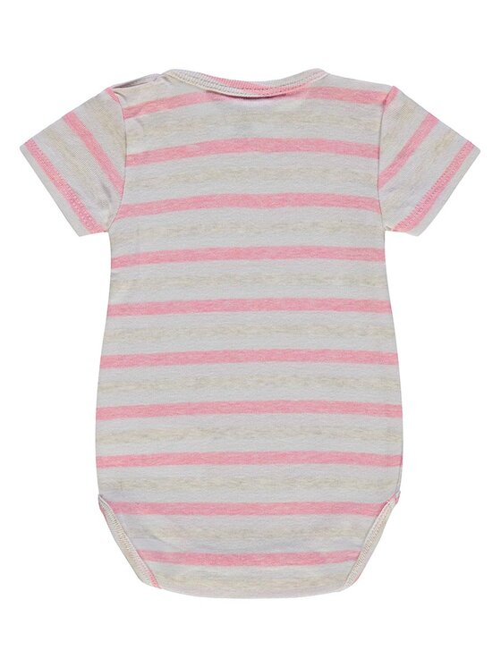 Kanz Kanz Komplet body i śpiochy 1836663-8188 Różowy Basic Fit