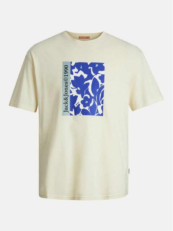 Jack&Jones Junior Jack&Jones Junior T-krekls Jormarbella 12257641 Écru Loose Fit