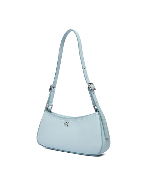 Calvin Klein Calvin Klein Geantă Ck Small Shoulder Bag LV04F3170G Albastru deschis