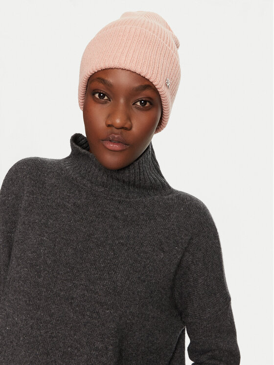 Calvin Klein Calvin Klein Sapka és fejkendő szett K60K612622 Rózsaszín