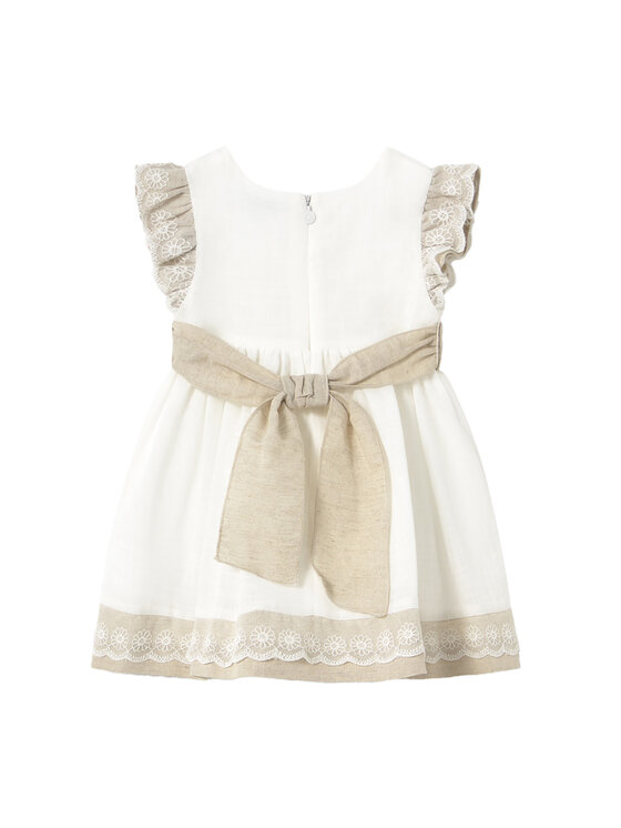 Mayoral Mayoral Sommerkleid 1908 Écru Regular Fit