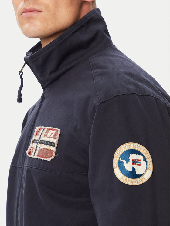 Napapijri Napapijri Giacca di transizione Archive NP0A8BBR Blu scuro Regular Fit