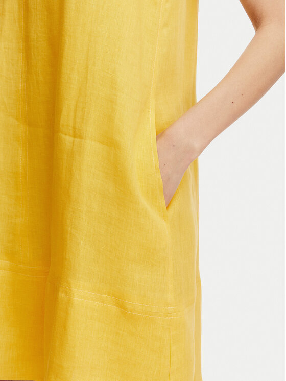 Marella Marella Vestito estivo Curzia 2413221074 Giallo Regular Fit