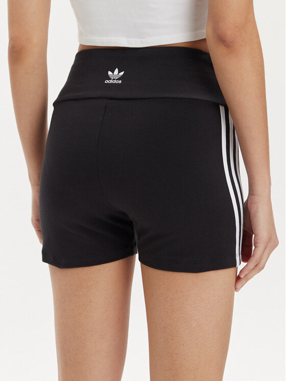 adidas adidas Pantaloni scurți sport 3-Stripes IP2980 Negru Slim Fit