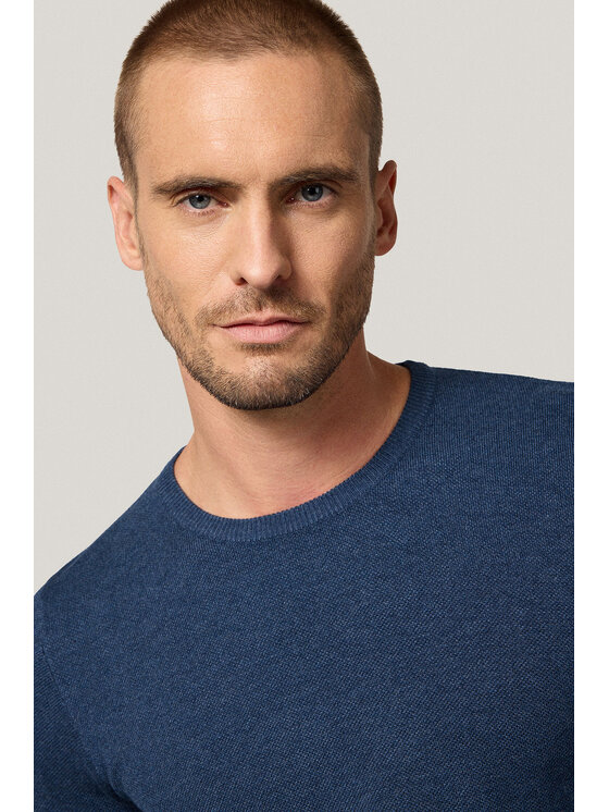 Próchnik Próchnik Sweter PM16 SW073225000067 Granatowy Regular Fit