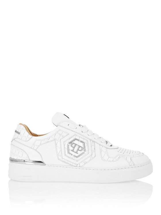PHILIPP PLEIN PHILIPP PLEIN Sneakersy 26565 Biela