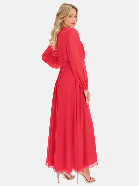 L’AF L’AF Sukienka koktajlowa Bella Czerwony Regular Fit