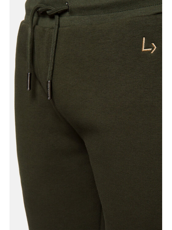 Lancerto Lancerto Szorty sportowe Elgin Zielony Regular Fit