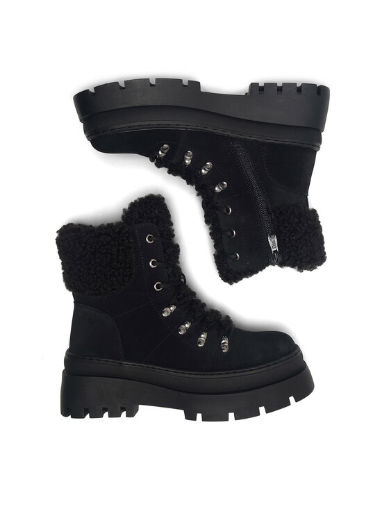 DeeZee DeeZee Μποτάκια QUEENIE WS6151-03 Μαύρο