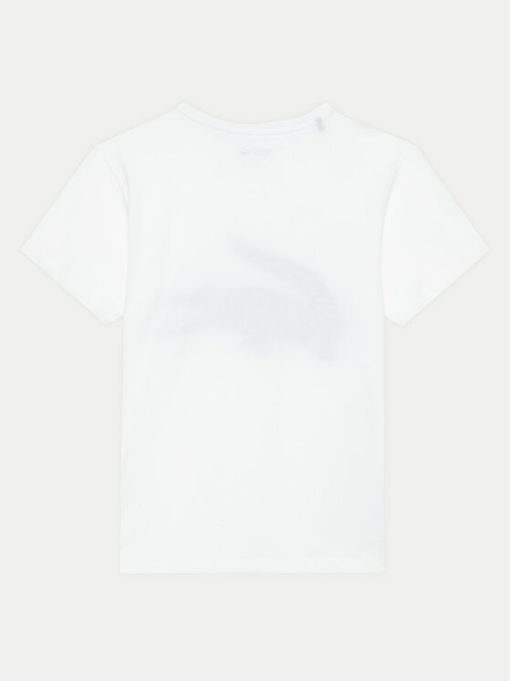 Lacoste Lacoste T-krekls TJ2910 Balts Regular Fit