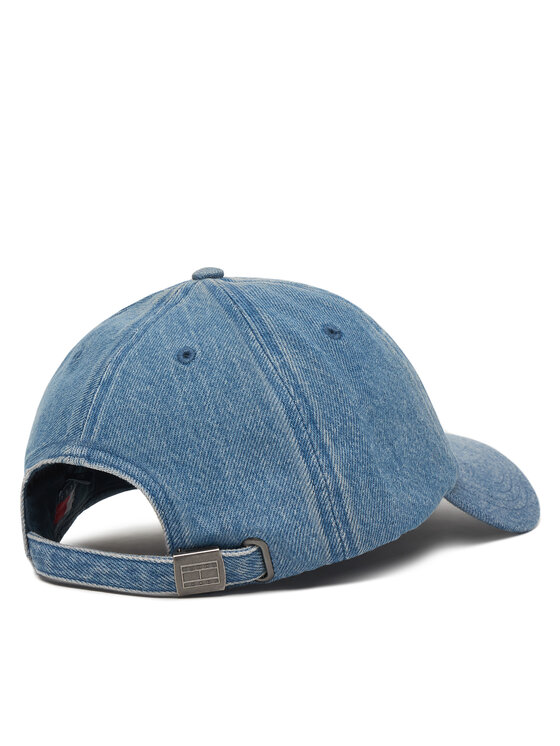 Tommy Jeans Tommy Jeans Baseball sapka Tjm Heritage Over Dyed Denim Cap AM0AM13853 Kék
