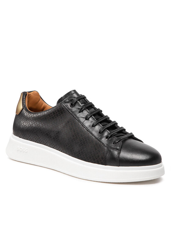 Boss Sneakersy Bulton 50474463 10243280 01 Czarny | Modivo.pl