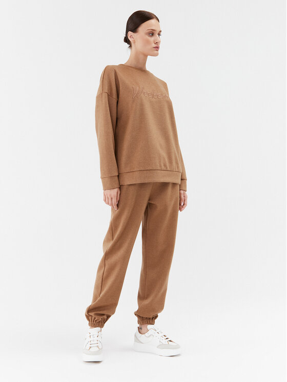 Weekend Max Mara Weekend Max Mara Jogginghose Danubio 2357860333 Beige Regular Fit