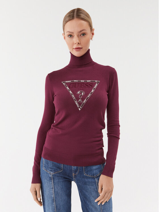 Guess Guess Golf W3BR23 Z2NQ2 Bordo rdeča Regular Fit