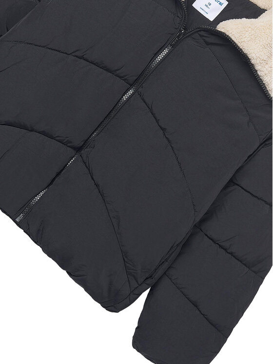 Mayoral Mayoral Зимно яке 7437 Черен Regular Fit