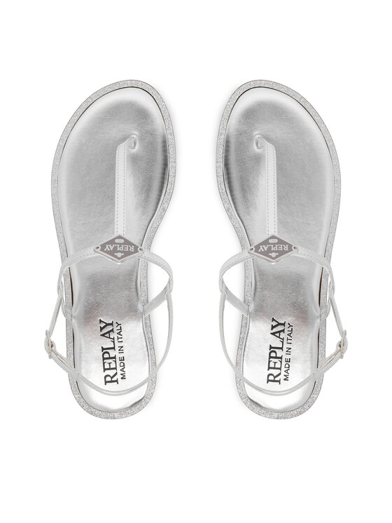 REPLAY REPLAY Sandały GWF6R.000.C0002S Srebrny