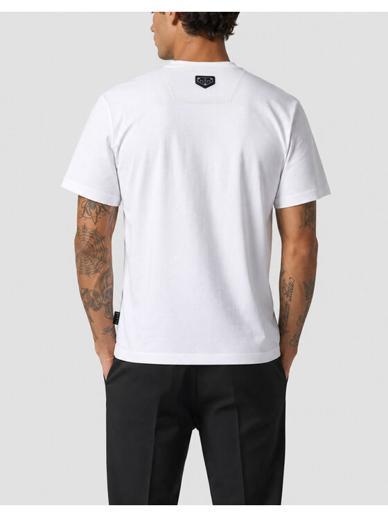 PHILIPP PLEIN PHILIPP PLEIN T-Shirt 31609 Bílá Regular Fit