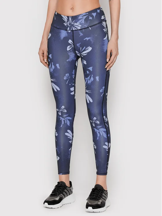 Columbia Leggings Lodge Print 1960251 Dunkelblau Slim Fit
