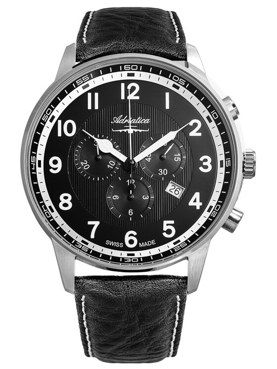 Adriatica Adriatica Hodinky A1076.5224CHXLG Černá