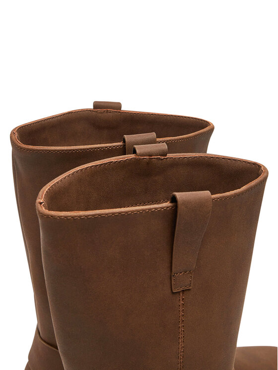 ONLY Shoes ONLY Shoes Botki 15329812 Brązowy