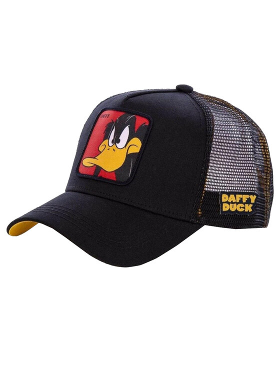 Czapka z daszkiem Capslab, Czarne, Capslab Looney Tunes Daffy Duck Cap Kids