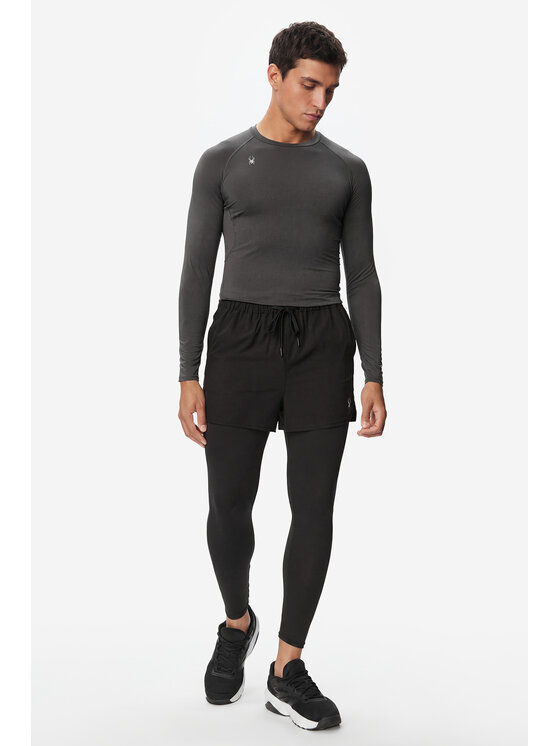 Spyder Spyder Longsleeve W226-SPMTS-1017-43X Grigio Slim Fit