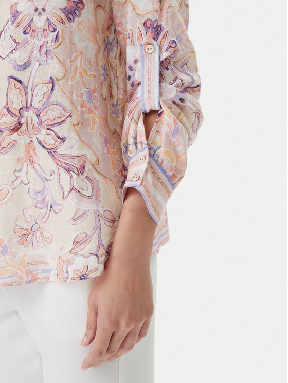 Hale Bob Hale Bob Сорочка with linen Nia 4ZCA214A Бежевий Regular Fit