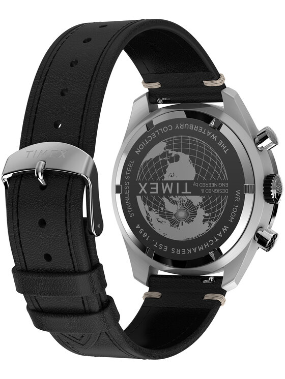 Timex Timex Zegarek TW2Y18600 Czarny