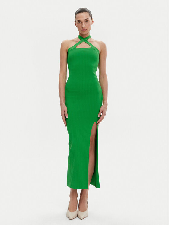 Silvian Heach Silvian Heach Strickkleid GPP25028VE Grün Regular Fit