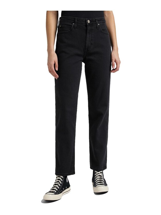 Lee Lee Jeansy L30UPCMM Czarny Regular Fit