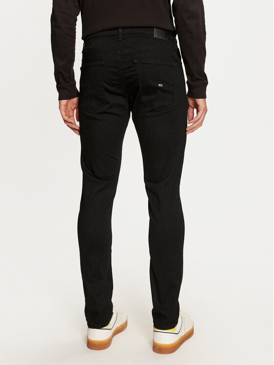 Tommy Jeans Tommy Jeans Traperice Austin DM0DM20708 Crna Slim Fit