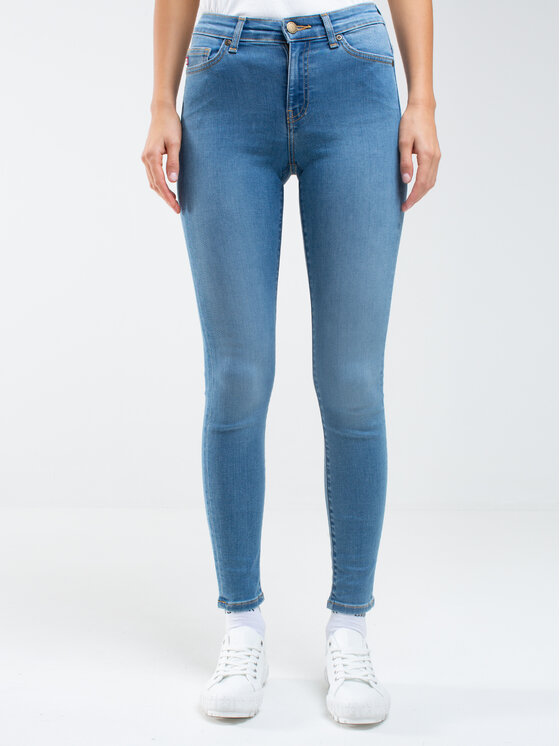 BIG STAR BIG STAR Jeansy ADELA Niebieski Skinny Fit