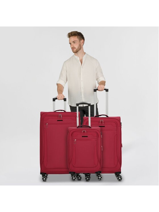 cocoono cocoono Komplet walizek 315330 Czerwony