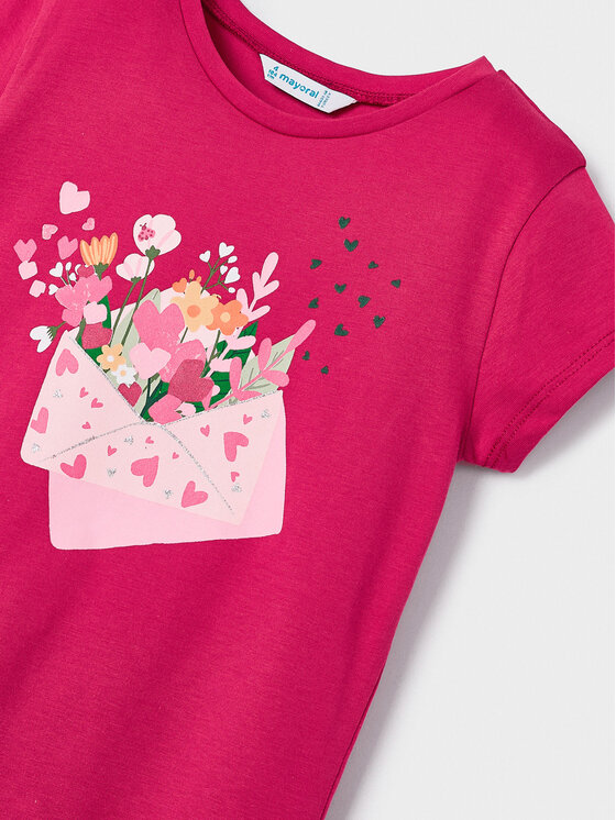 Mayoral Mayoral T-Shirt 3070 Bordowy