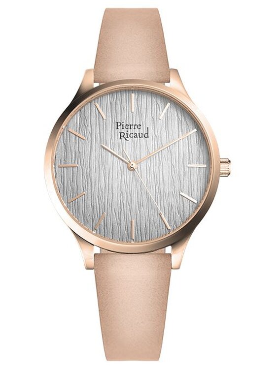 Pierre Ricaud Pierre Ricaud Zegarek P22081.96R7Q Różowy