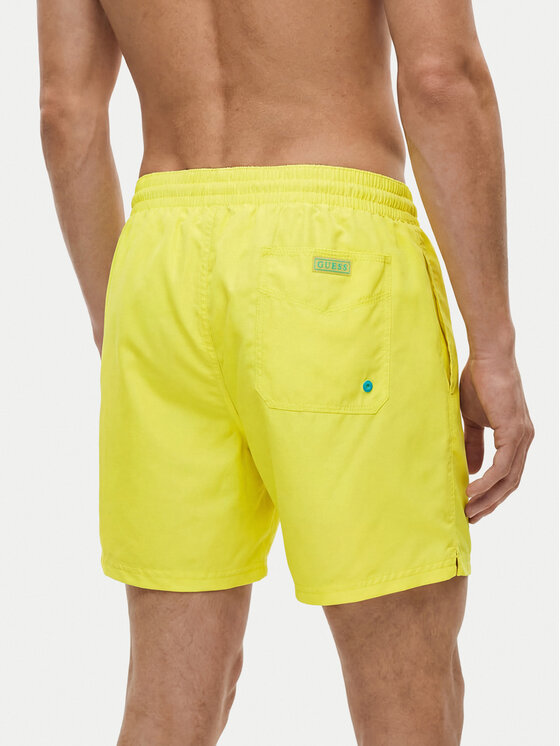 Guess Guess Σορτς κολύμβησης F6GT25 WG282 SHORT Πράσινο Regular Fit