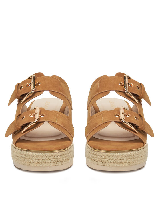 JENNY JENNY Espadrile LB-P1434-YLD Smeđa