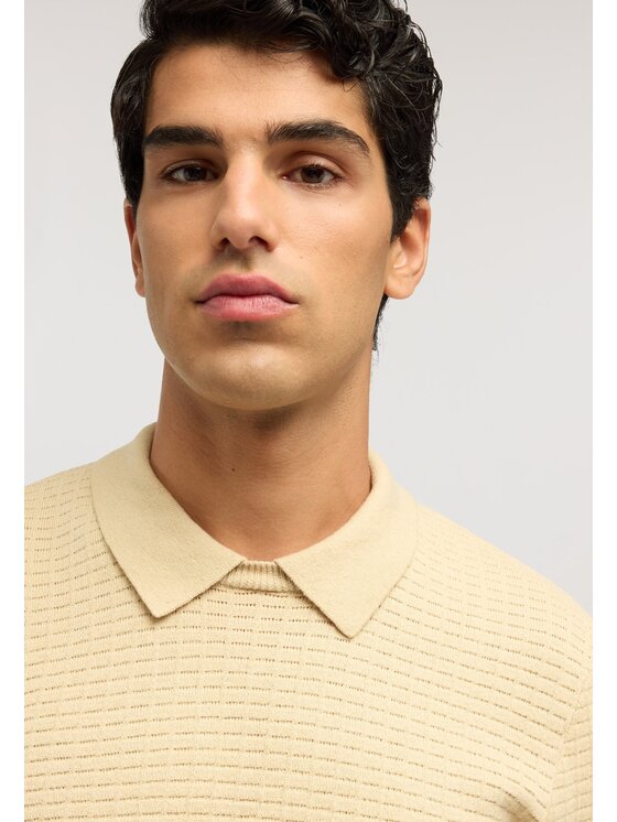 Trussardi Trussardi Cardigan M0128000110N006 Crema Regular Fit