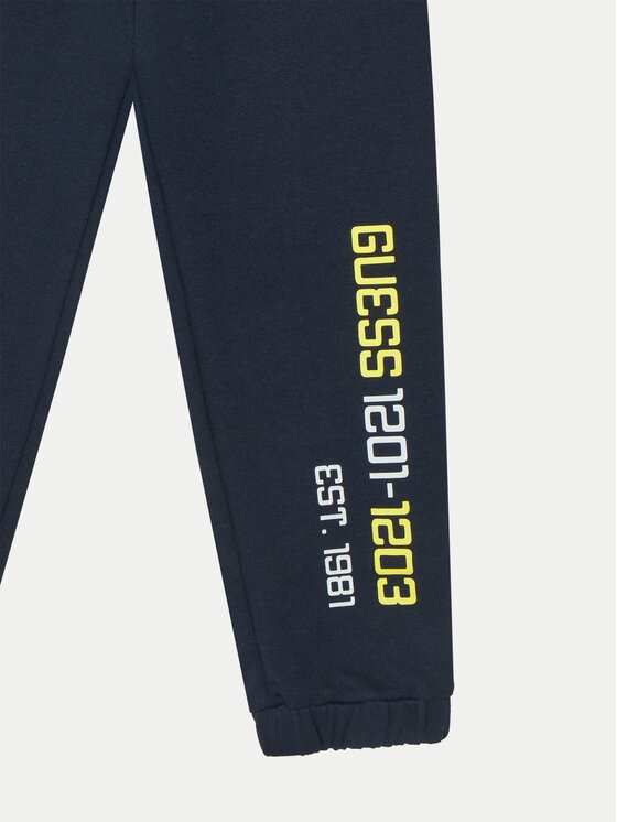 Guess Guess Treniņtērps N5RG06 KA6R4 Tumši zils Regular Fit