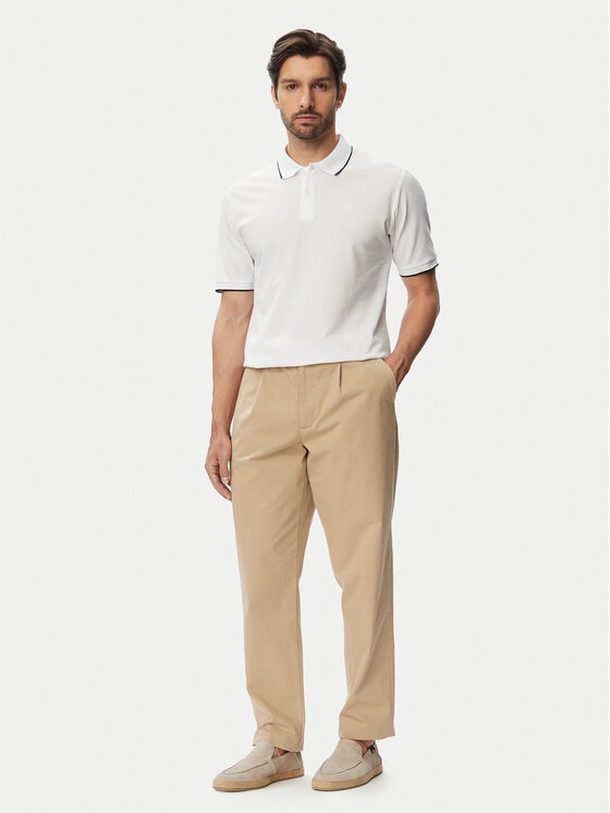 Jack & Jones Jack & Jones Polokošile Weston 12297755 Bílá Regular Fit