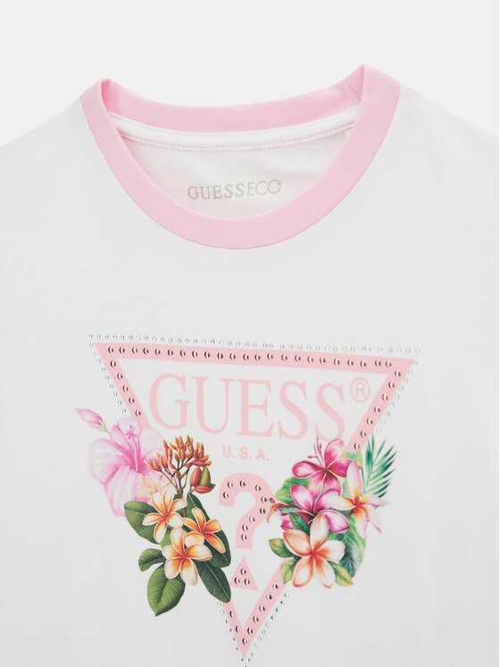 Guess Kids Guess Kids Tank top 181926 Λευκό Classic Fit