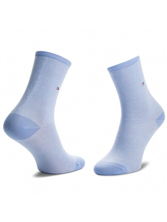 Tommy Hilfiger Tommy Hilfiger Lange Socken 383001001 Blau